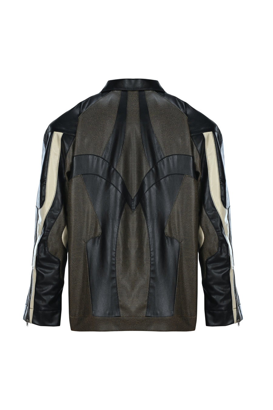 Puzzle Leather Jacket